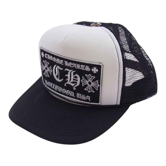 CHROME HEARTS クロムハーツ（原本無） CH トラッカー キャップ 帽子 ブラック ブラック系【中古】