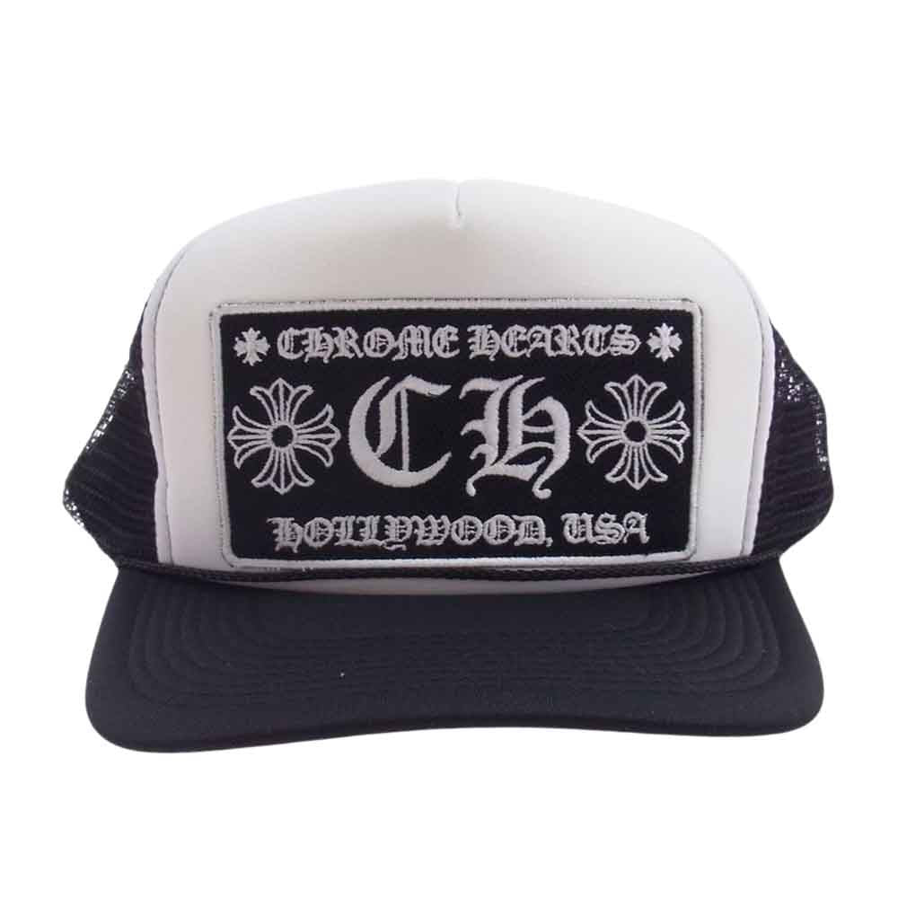 CHROME HEARTS クロムハーツ（原本無） CH トラッカー キャップ 帽子 ブラック ブラック系【中古】