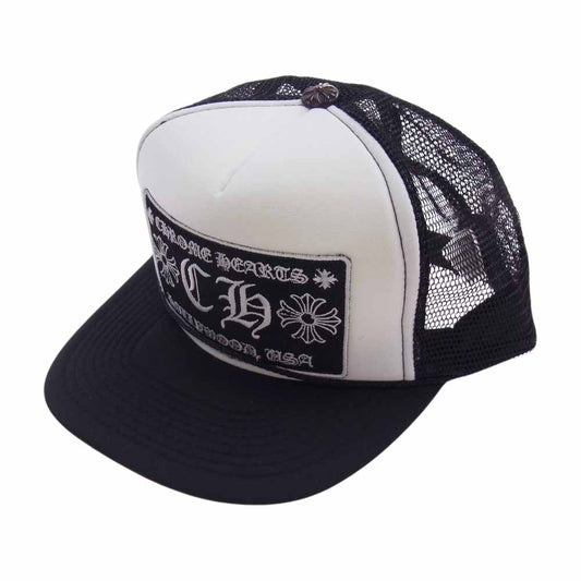 CHROME HEARTS クロムハーツ（原本無） CH トラッカー キャップ 帽子 ブラック ブラック系【中古】