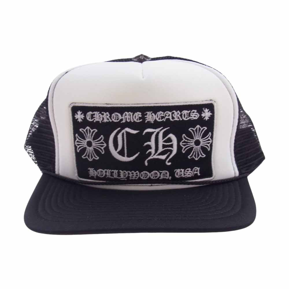 CHROME HEARTS クロムハーツ（原本無） CH トラッカー キャップ 帽子 ブラック ブラック系【中古】