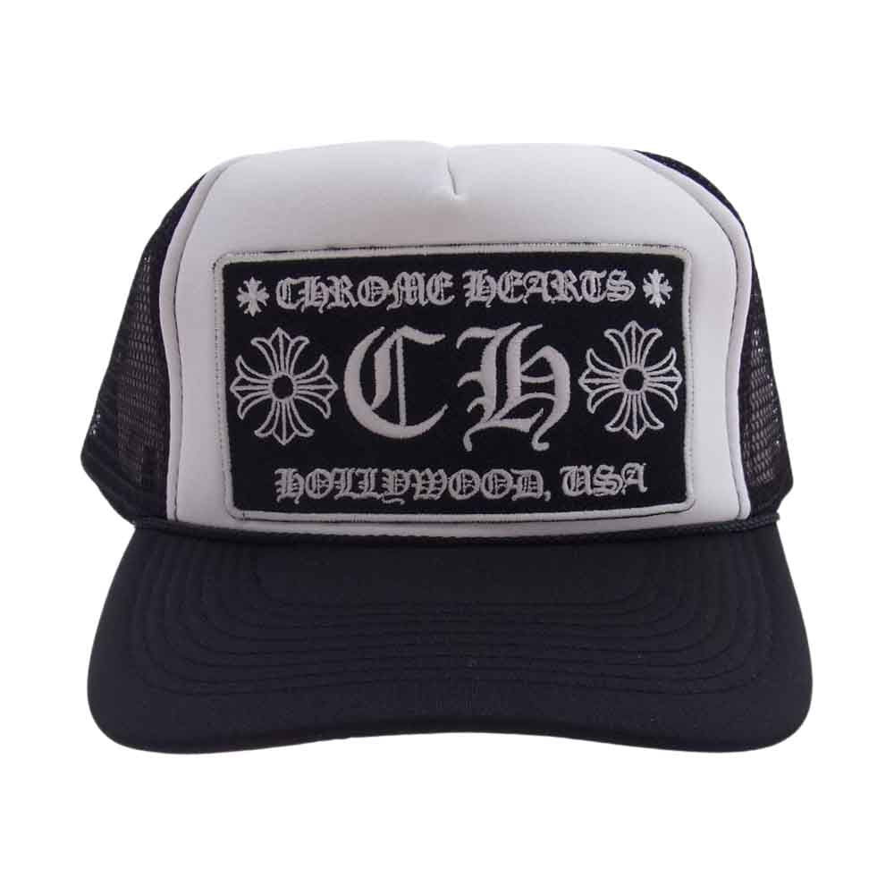 CHROME HEARTS クロムハーツ（原本無） CH トラッカー キャップ 帽子 ブラック ブラック系【中古】