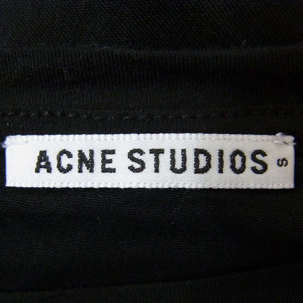 ACNE STUDIOS アクネストゥディオズ KK-BE-SS-0766 ノースリーブ カットソー ブラック系 S【中古】