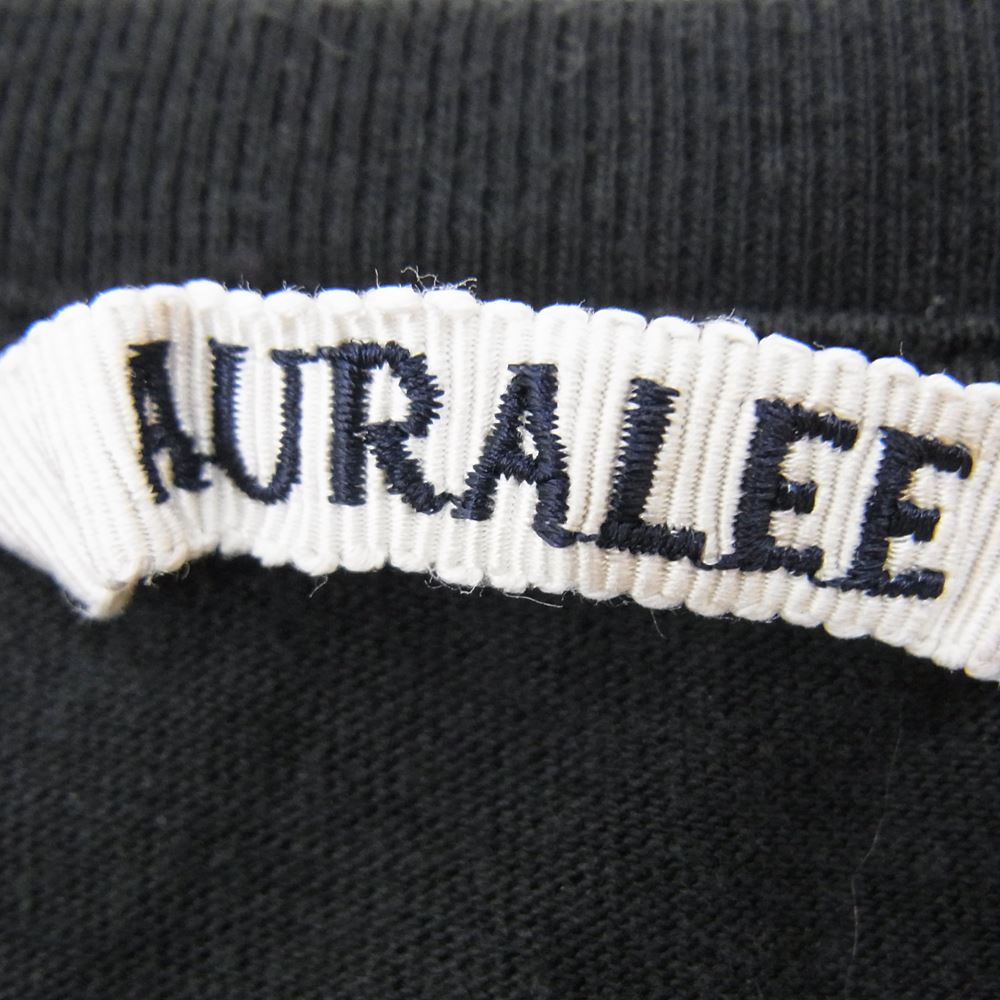 AURALEE オーラリー ノースリーブ タンクトップ ブラック系 O【中古】