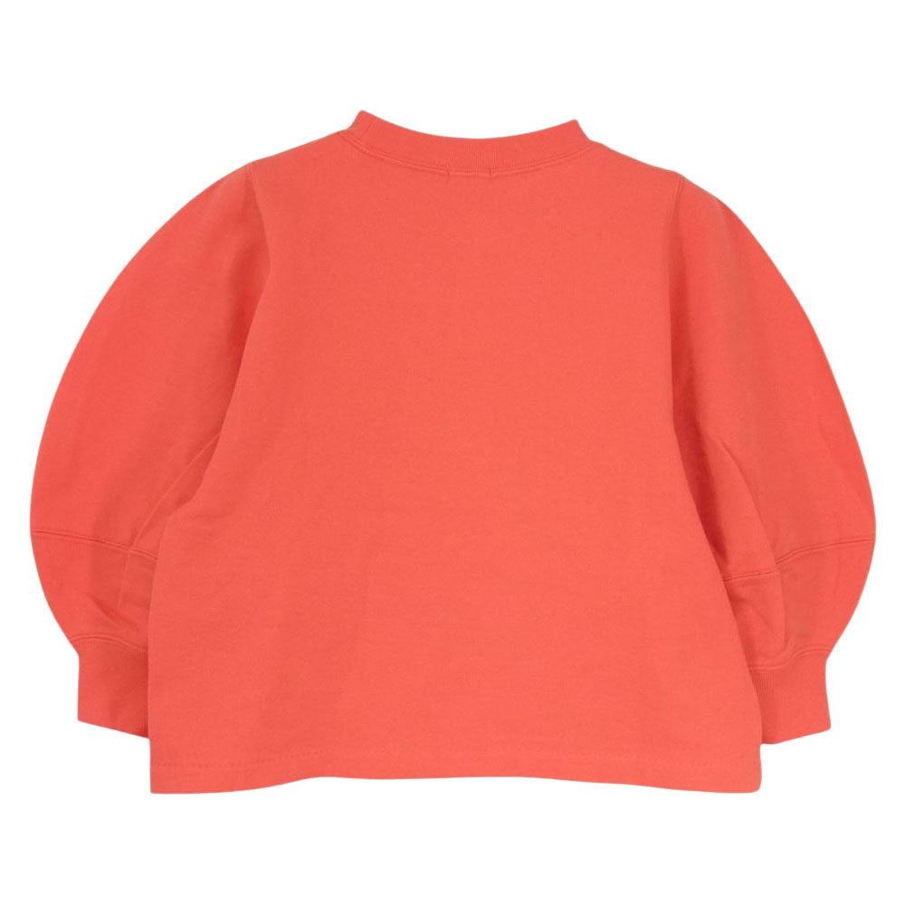 ビューティーアンドユース ユナイテッドアローズ 1617-299-5802 VOLUME SLEEVE SWEAT PULLOVER ボリューム スリーブ スウェット プルオーバ― オレンジ系 FREE【新古品】【未使用】【中古】