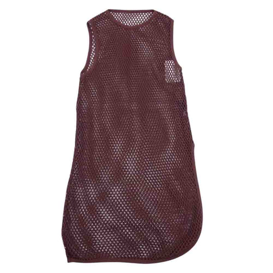 UNITED ARROWS ユナイテッドアローズ 8617-241-0126-3900 6 ロク BEAUTY & YOUTH BIG MESH TUNIC ビッグ メッシュ チュニック ワンピース ブラウン系【極上美品】【中古】