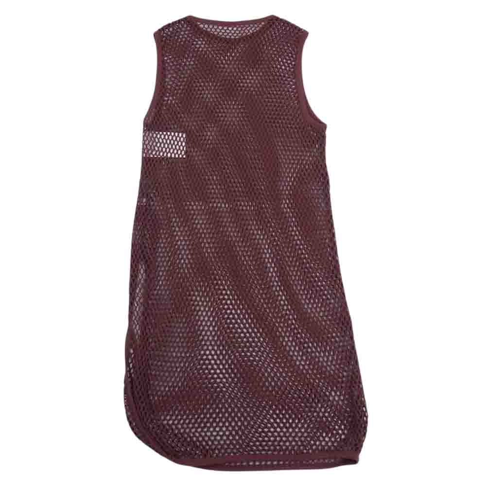 UNITED ARROWS ユナイテッドアローズ 8617-241-0126-3900 6 ロク BEAUTY & YOUTH BIG MESH TUNIC ビッグ メッシュ チュニック ワンピース ブラウン系【極上美品】【中古】