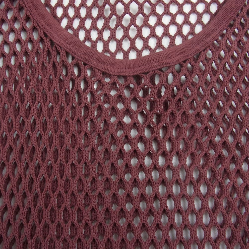 UNITED ARROWS ユナイテッドアローズ 8617-241-0126-3900 6 ロク BEAUTY & YOUTH BIG MESH TUNIC ビッグ メッシュ チュニック ワンピース ブラウン系【極上美品】【中古】