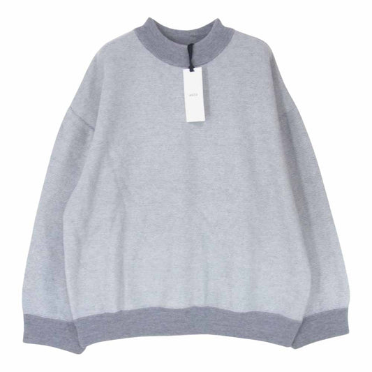 エヌエスシーオー NDW15W-LKT01 Thread crew Neck Sweater スレッド クルーネック セーター ニット グレー系 F【極上美品】【中古】