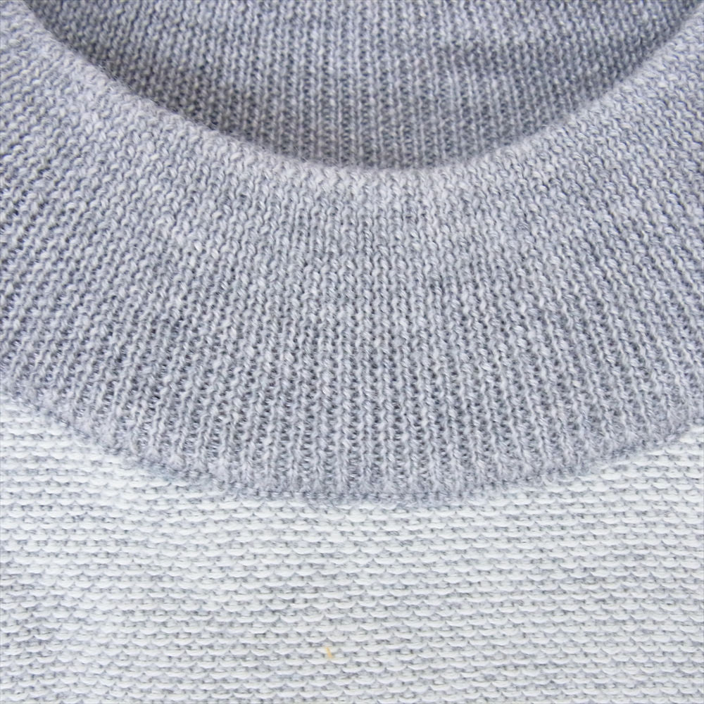 エヌエスシーオー NDW15W-LKT01 Thread crew Neck Sweater スレッド クルーネック セーター ニット グレー系 F【極上美品】【中古】