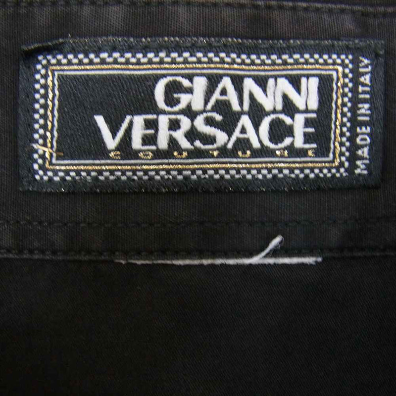 VERSACE ヴェルサーチ ポケット シャツ  ブラック系【中古】