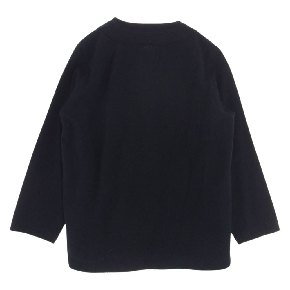 VISVIM ビズビム 16AW 116205011031 DUGOUT SHIRT ダグアウト ベースボール シルク混 長袖 シャツ ダークネイビー系 2【中古】