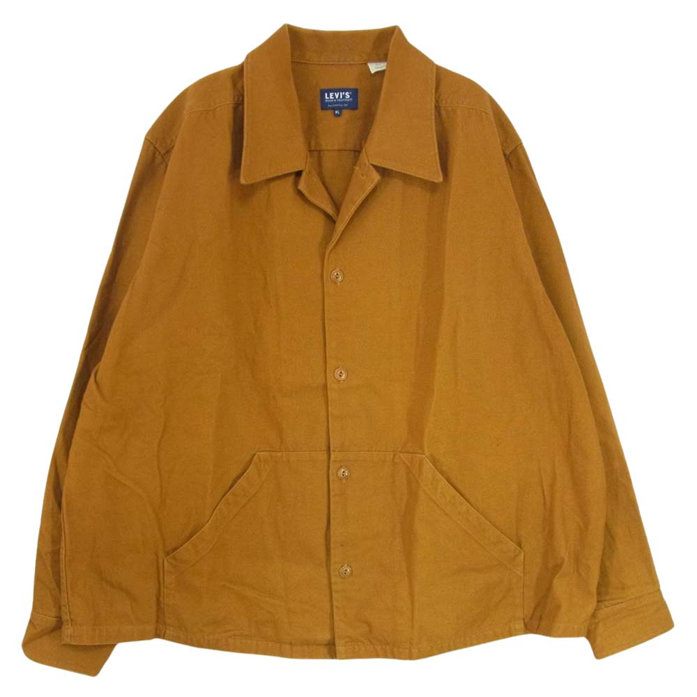 Levi's リーバイス MADE & CRAFTED ショート ジャケット ブラウン系 XL【中古】
