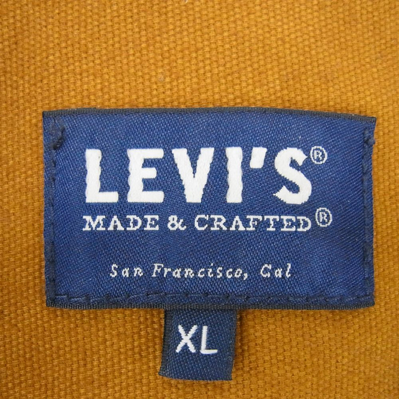 Levi's リーバイス MADE & CRAFTED ショート ジャケット ブラウン系 XL【中古】