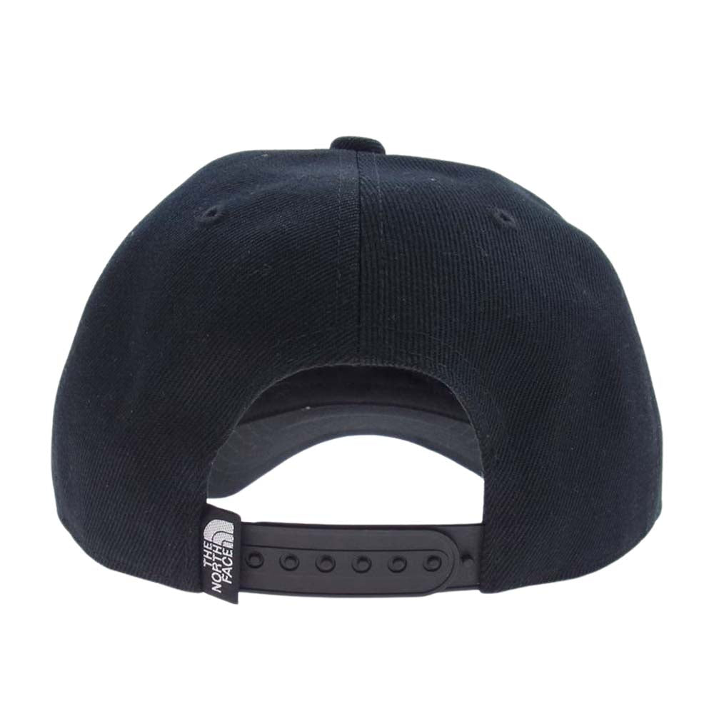 THE NORTH FACE ノースフェイス NN01919 SQUARE LOGO CAP スクエア ロゴ キャップ 帽子 ブラック系 FREE【中古】
