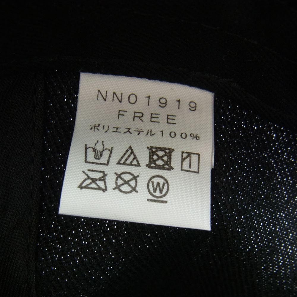 THE NORTH FACE ノースフェイス NN01919 SQUARE LOGO CAP スクエア ロゴ キャップ 帽子 ブラック系 FREE【中古】