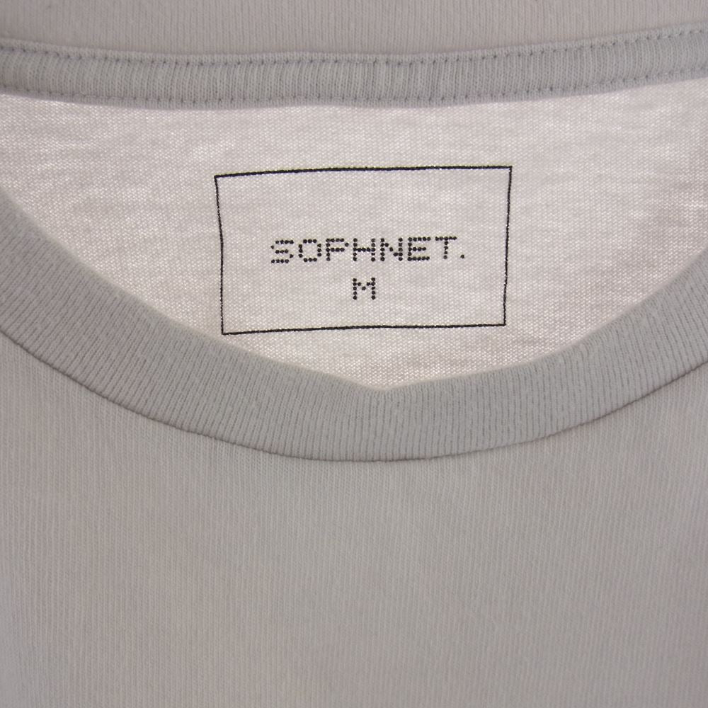 SOPHNET. ソフネット 21SS SOPH-210057 L/S SCORPION TEE スコーピオン 刺繍 ロングスリーブ 長袖 Tシャツ ロンT グレー系 M【中古】