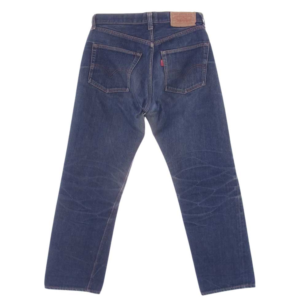 Levi's リーバイス ヴィンテージ 501 66前期 スモールE ボタンフライ ストレート デニム パンツ インディゴブルー系【中古】