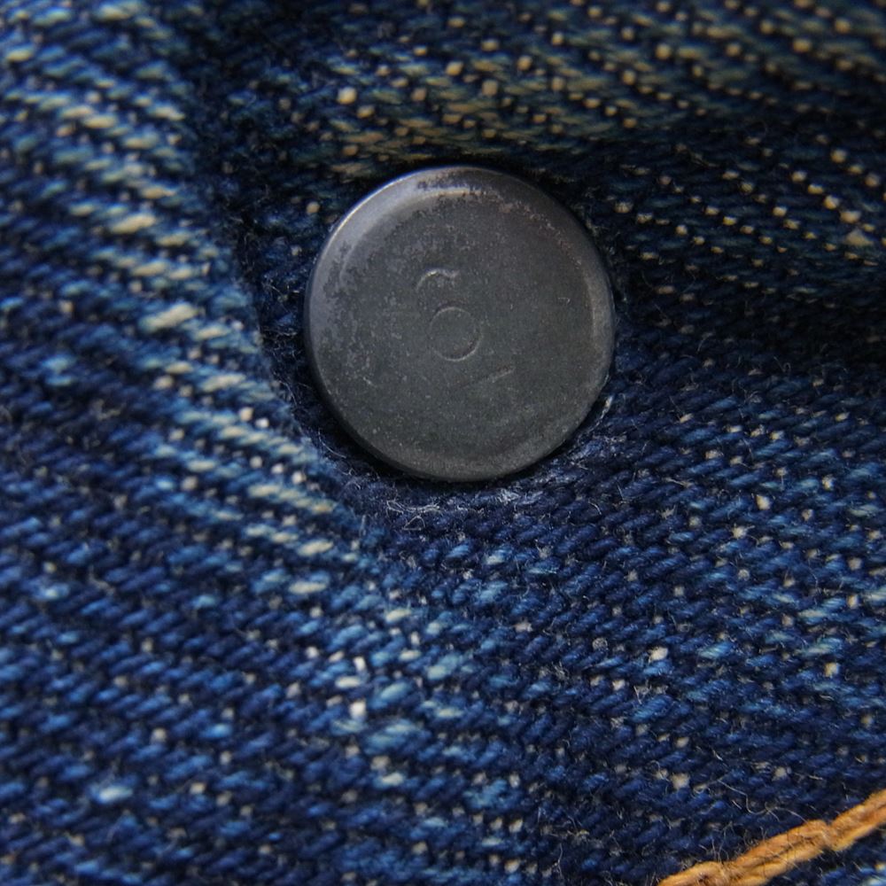 Levi's リーバイス ヴィンテージ 501 66前期 スモールE ボタンフライ ストレート デニム パンツ インディゴブルー系【中古】