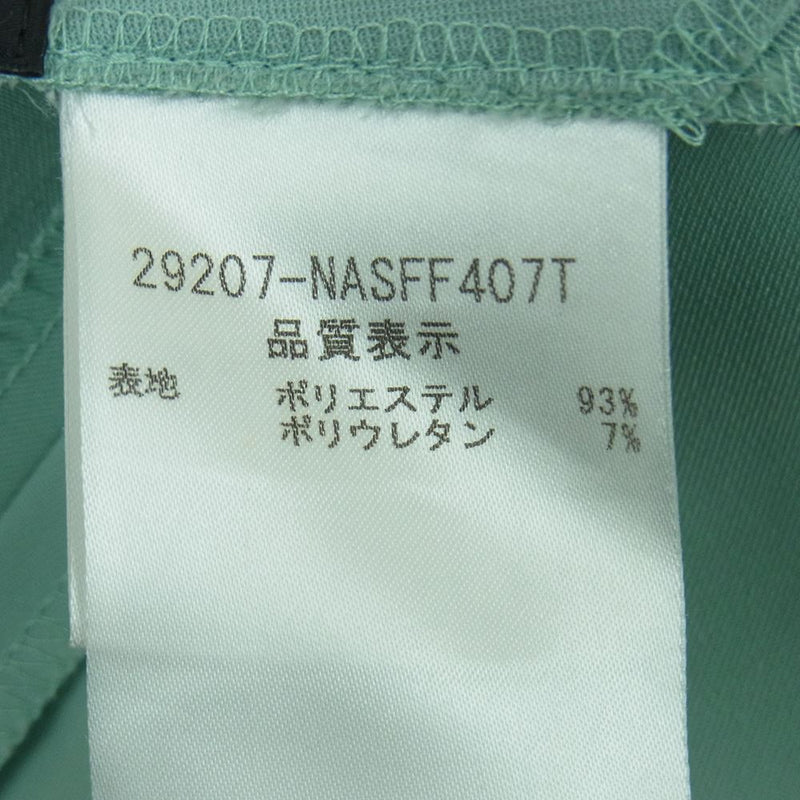 FOXEY フォクシー 29207-NASFF407T NEWYORK ニューヨーク ウェスト リボン インバーテッド プリーツ スカート ライトグリーン系 38【中古】