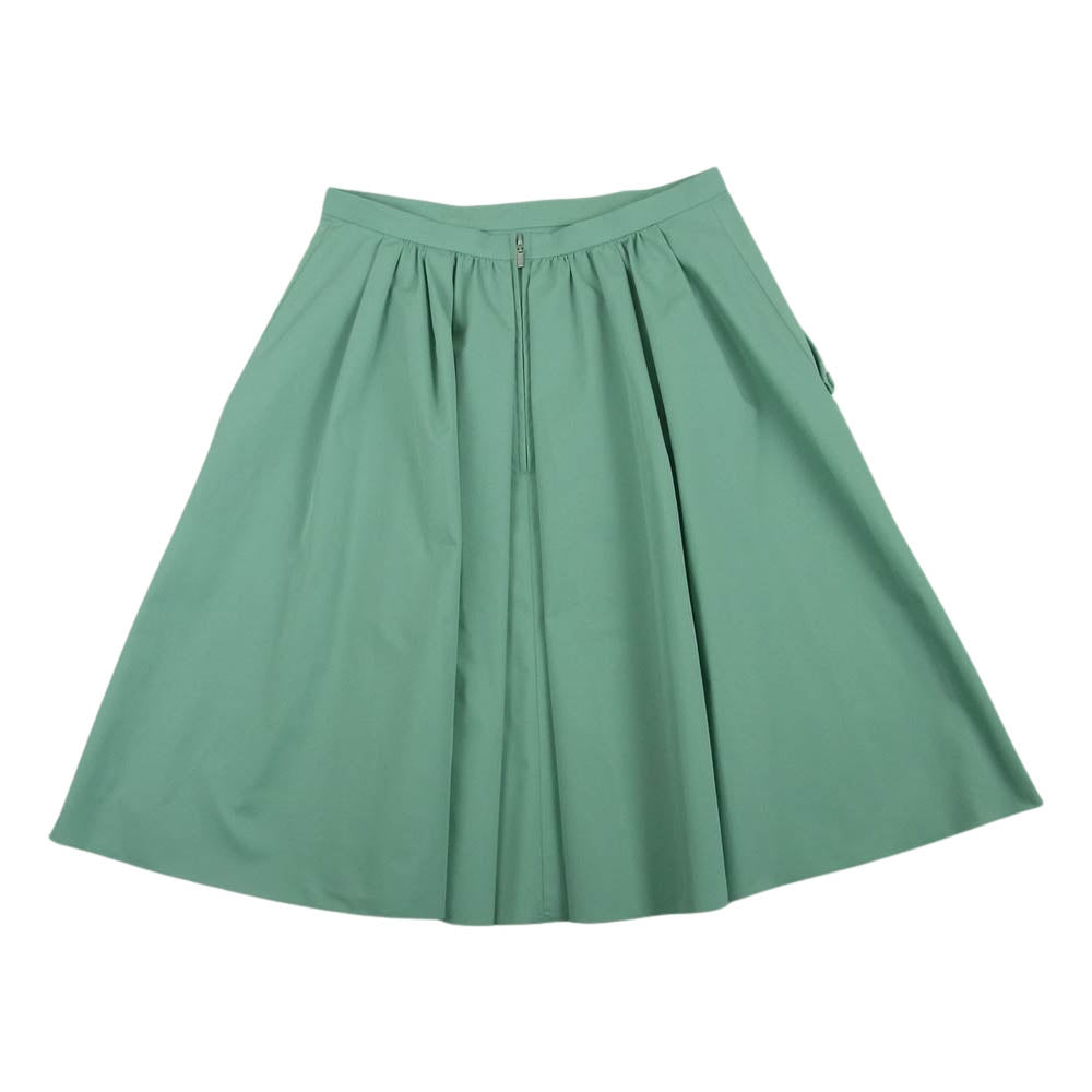 FOXEY フォクシー 31193-NSSFX405T-2 NEWYORK ニューヨーク コンコルド スカート 日本製 ライトグリーン系 38【中古】