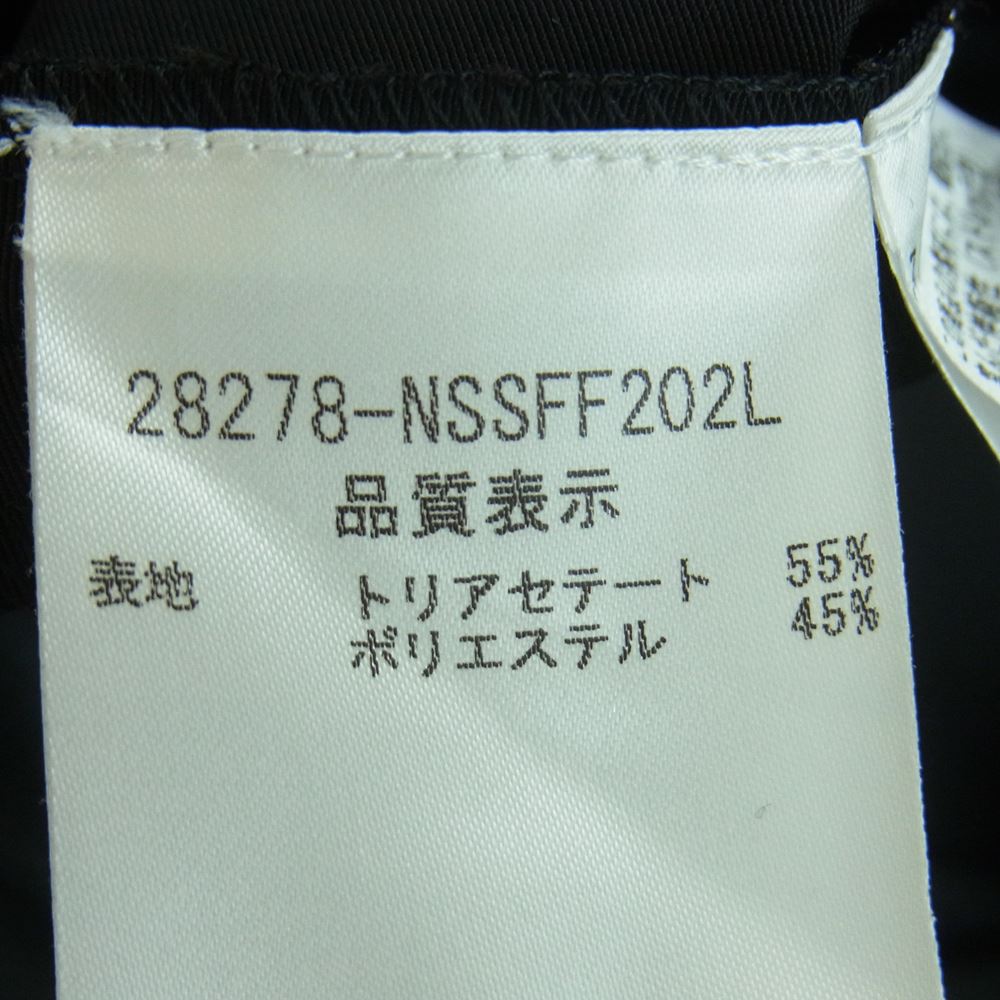 FOXEY フォクシー 28278-NSSFF202L NEWYORK ニューヨーク ストレッチ ギャザー ハイフェスト スカート ブラック系 38【美品】【中古】