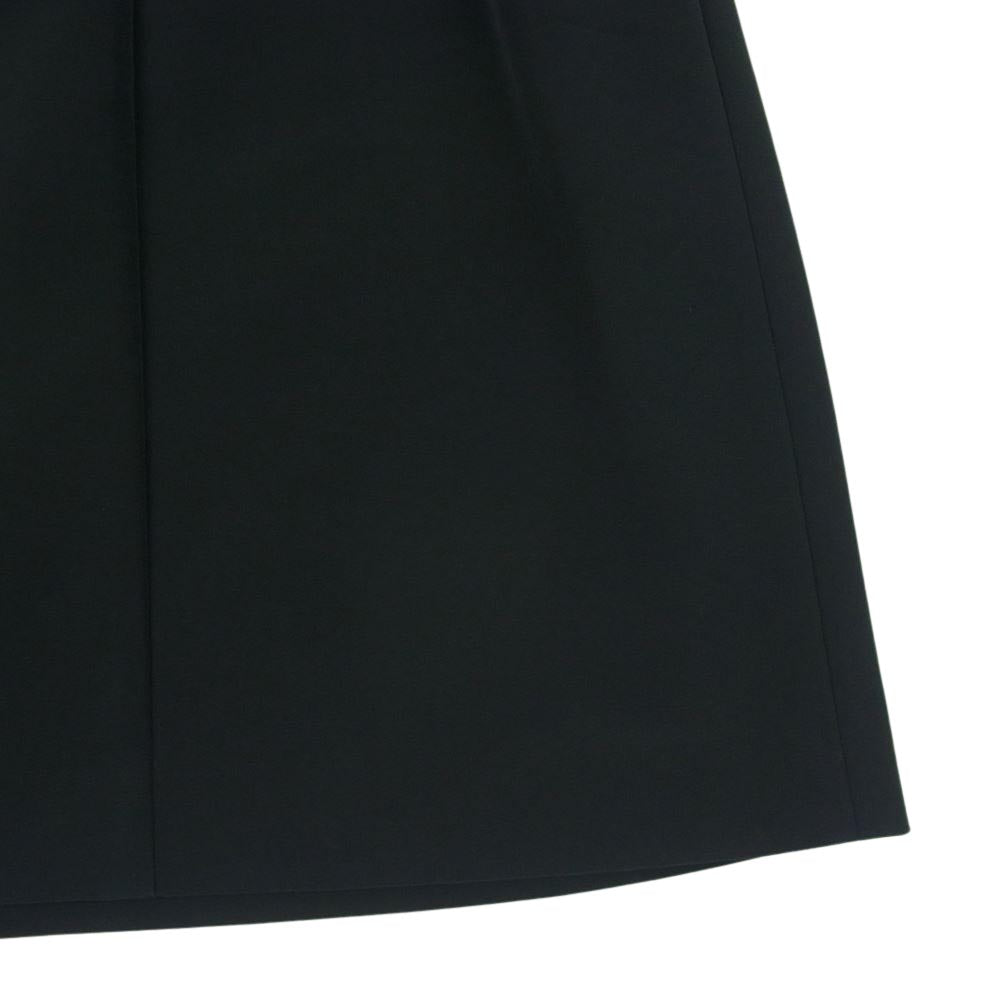 FOXEY フォクシー 28278-NSSFF202L NEWYORK ニューヨーク ストレッチ ギャザー ハイフェスト スカート ブラック系 38【美品】【中古】