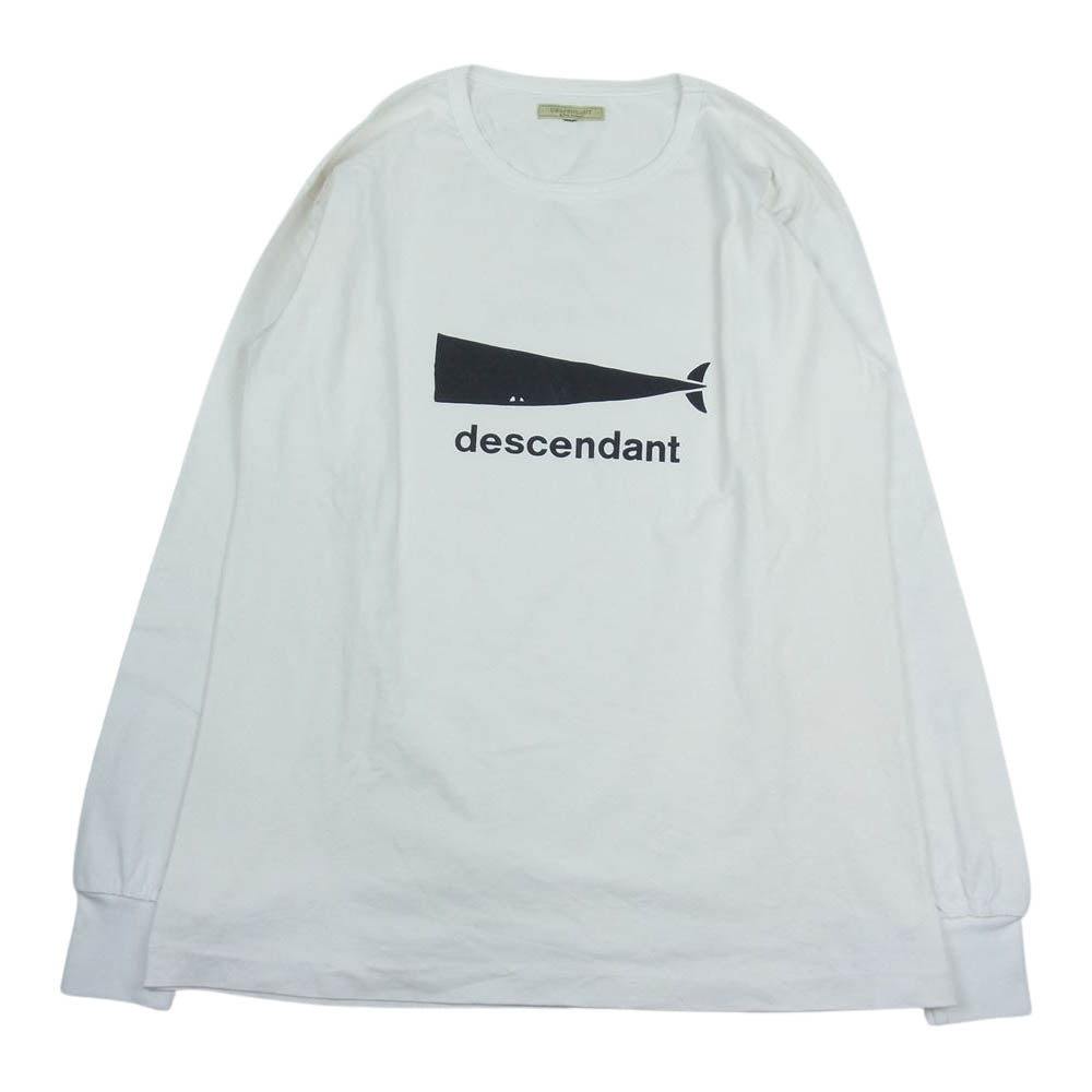 DESCENDANT ディセンダント CACHALOT LS TEE オフホワイト系【中古】