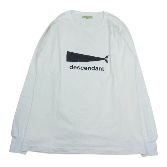 DESCENDANT ディセンダント CACHALOT LS TEE オフホワイト系【中古】