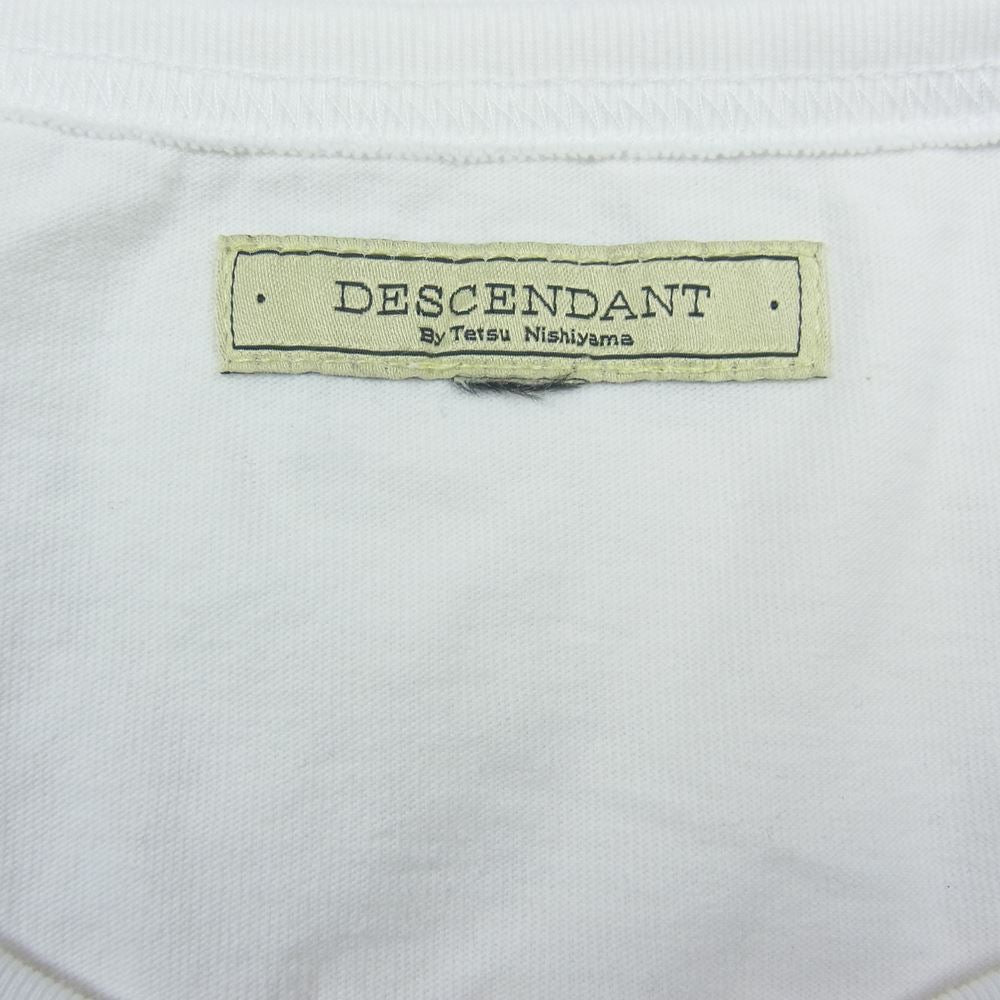 DESCENDANT ディセンダント CACHALOT LS TEE オフホワイト系【中古】