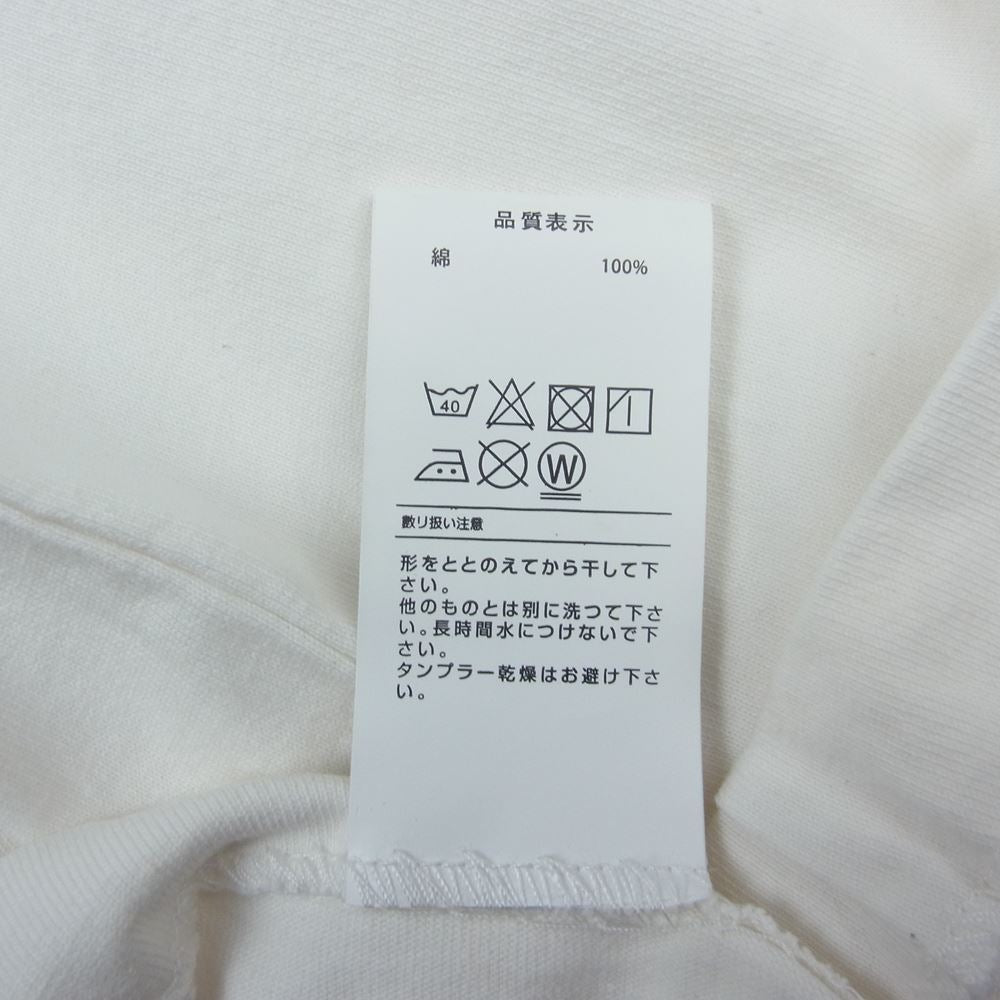DESCENDANT ディセンダント CACHALOT LS TEE オフホワイト系【中古】