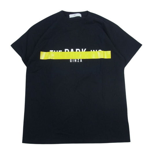 トーガ ヴィリリース × THE PARKING GINZA ザ パーキング ギンザ  プリント Tシャツ ブラック系 M【中古】