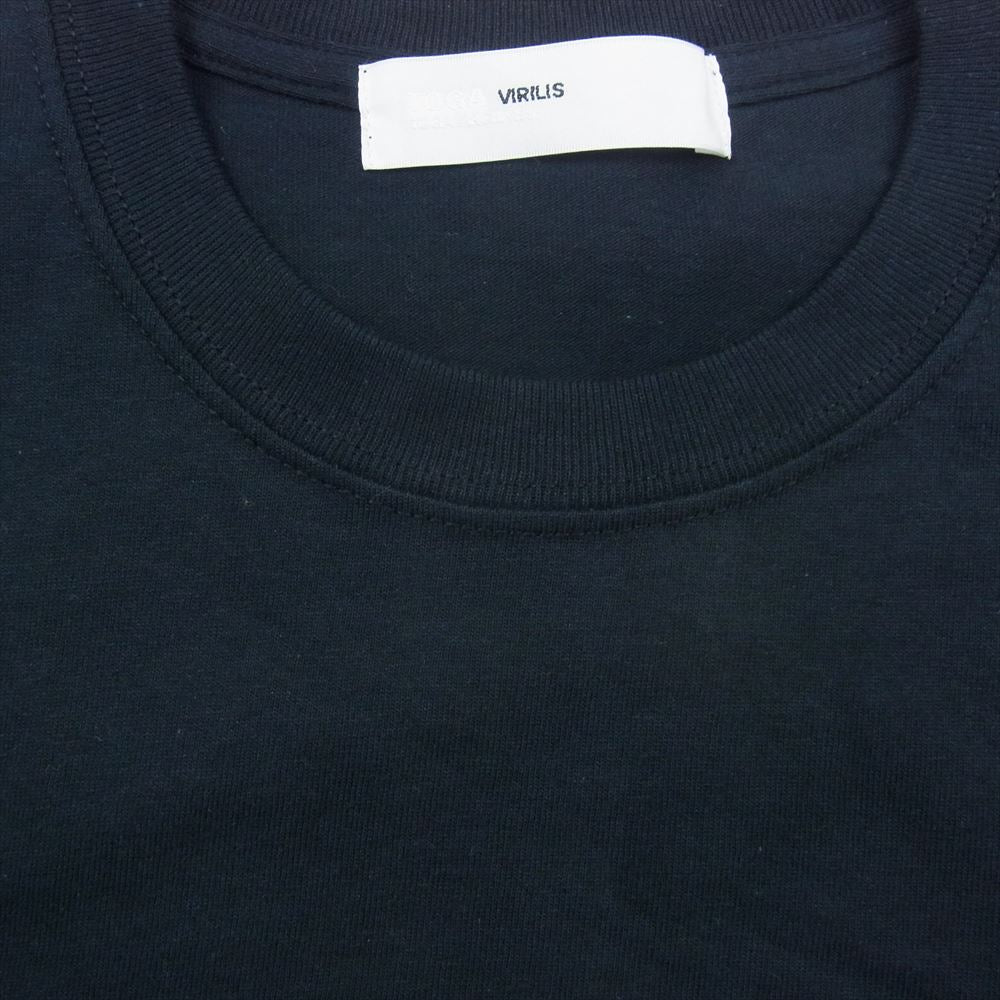 トーガ ヴィリリース × THE PARKING GINZA ザ パーキング ギンザ  プリント Tシャツ ブラック系 M【中古】