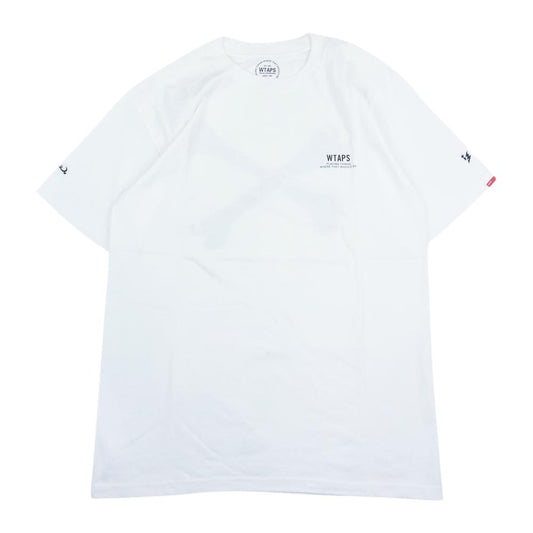 WTAPS ダブルタップス CROSS BONE SS TEE クロスボーン 半袖 Tシャツ ホワイト系 2【中古】
