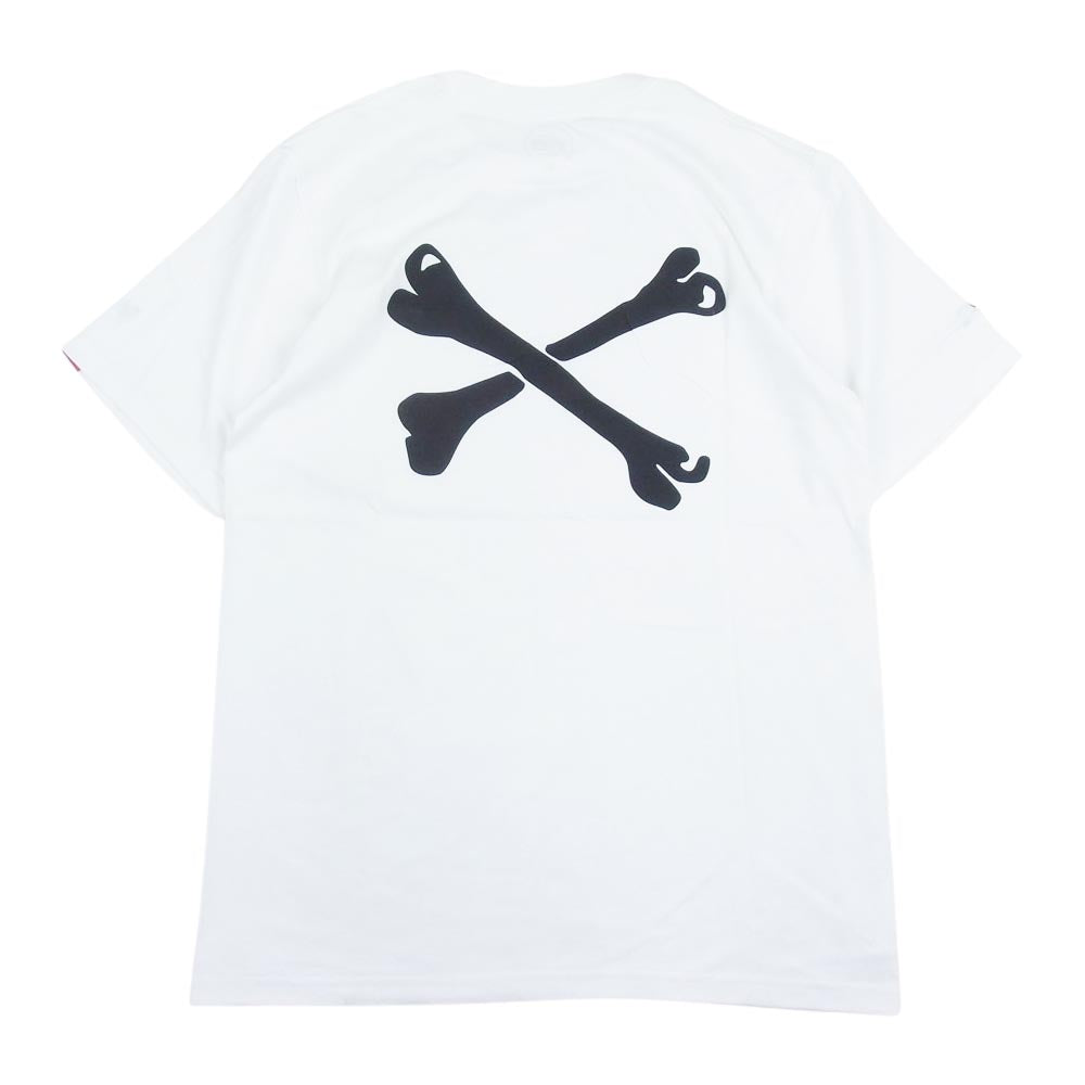WTAPS ダブルタップス CROSS BONE SS TEE クロスボーン 半袖 Tシャツ ホワイト系 2【中古】