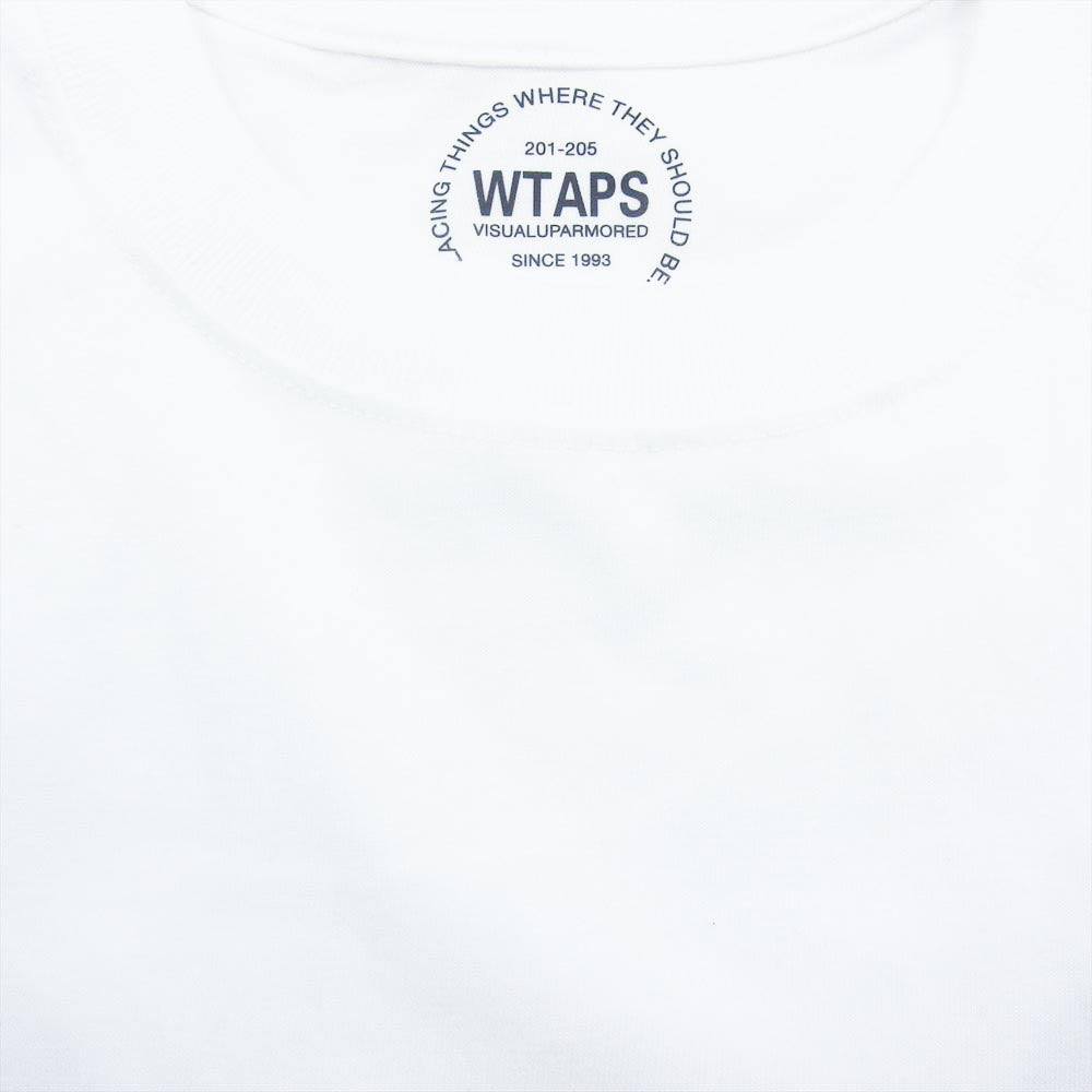 WTAPS ダブルタップス CROSS BONE SS TEE クロスボーン 半袖 Tシャツ ホワイト系 2【中古】