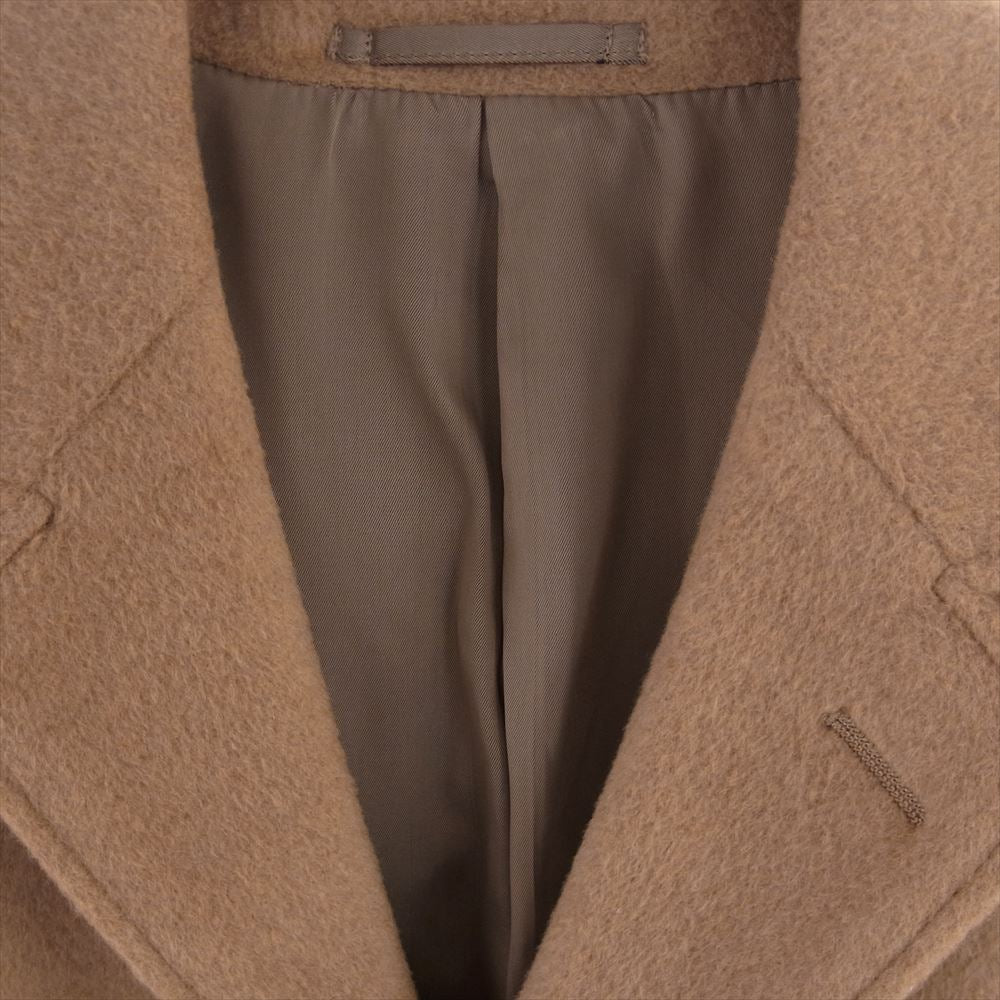 セオリー 02-3409009 CAMEL キャメル ウール チェスターコート ベージュ系 XS【中古】