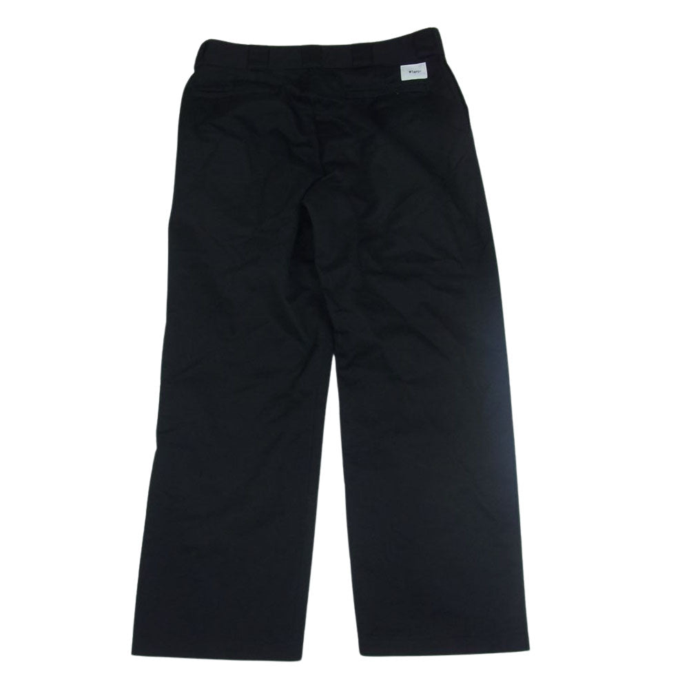 WTAPS ダブルタップス 21SS 211BRDT-PTM03 UNION TROUSERS COPO TWILL ユニオン トラウザーズ パンツ ブラック系 02【中古】