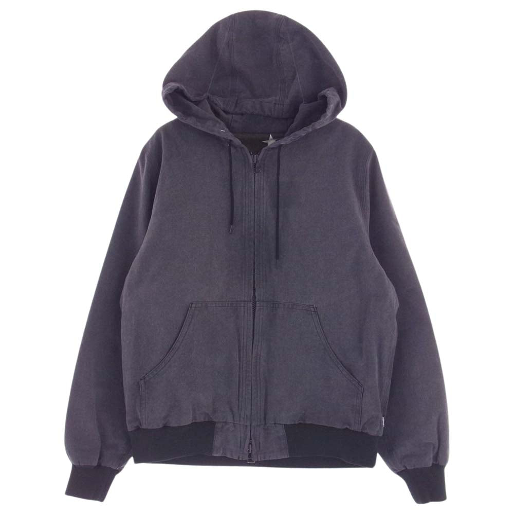 SOPHNET. ソフネット 16AW SOPH-167044 DAMAGED HOODED BLOUSON ライナー スター柄 フード ワーク ブルゾン ジャケット グレー系【中古】