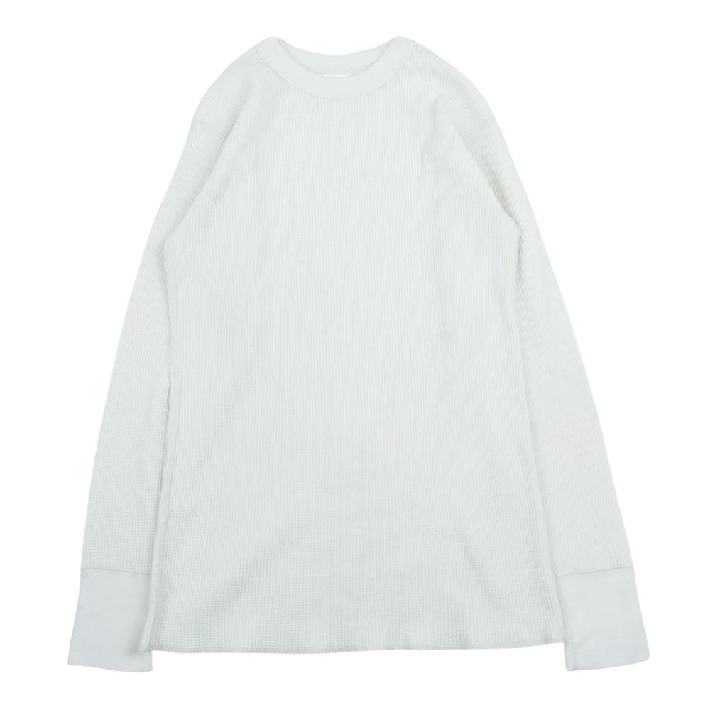FREEWHEELERS フリーホイーラーズ サーマル カットソー 長袖 ロングスリーブ ロンT Tシャツ ホワイト系 S【中古】