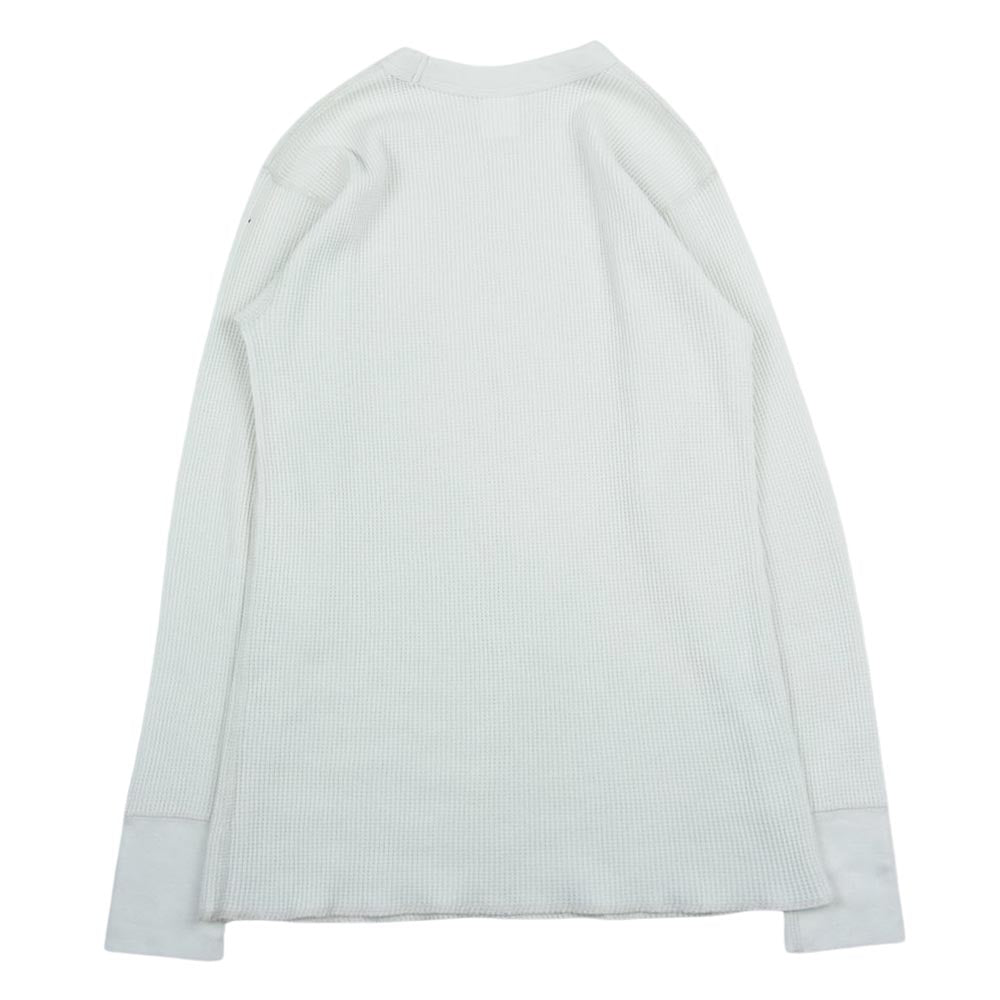 FREEWHEELERS フリーホイーラーズ サーマル カットソー 長袖 ロングスリーブ ロンT Tシャツ ホワイト系 S【中古】