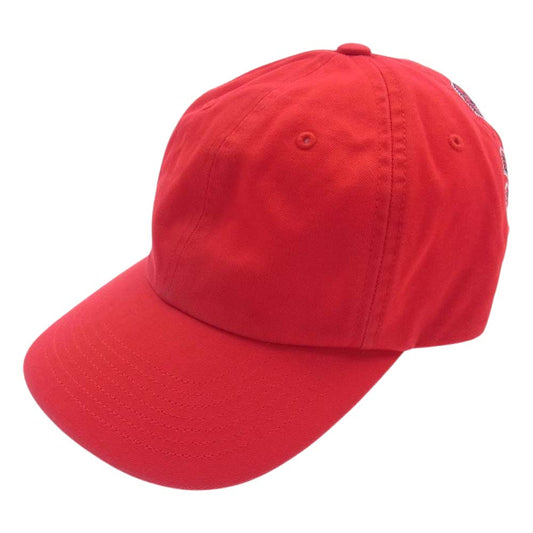 Supreme シュプリーム 23AW Back Arc 6-Panel Red 6パネル バックロゴ キャップ レッド系【中古】