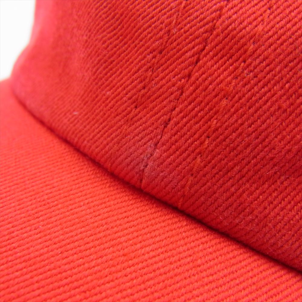 Supreme シュプリーム 23AW Back Arc 6-Panel Red 6パネル バックロゴ キャップ レッド系【中古】