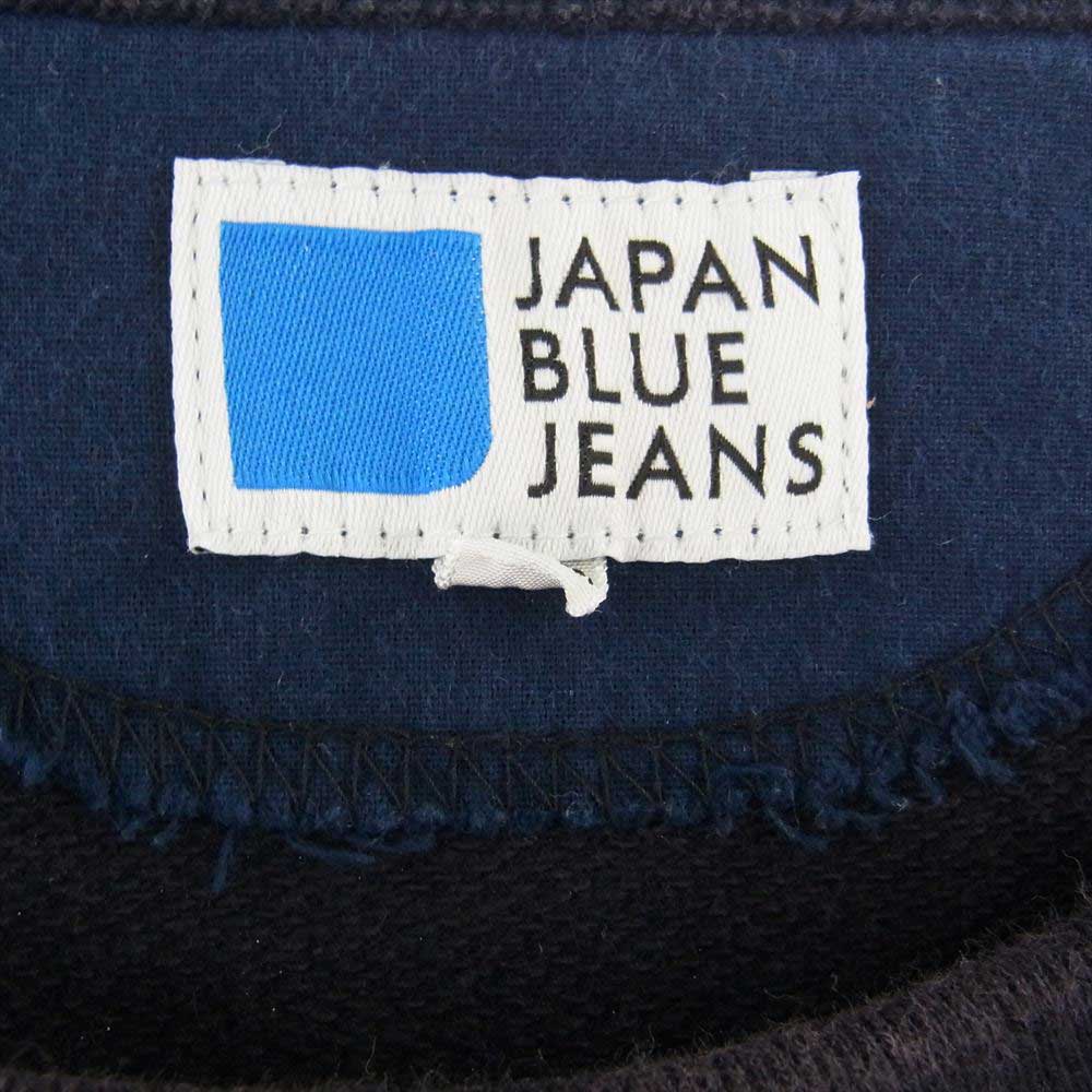 ジャパンブルージーンズ スウェット ラグラン Tシャツ ネイビー系 XXL【中古】