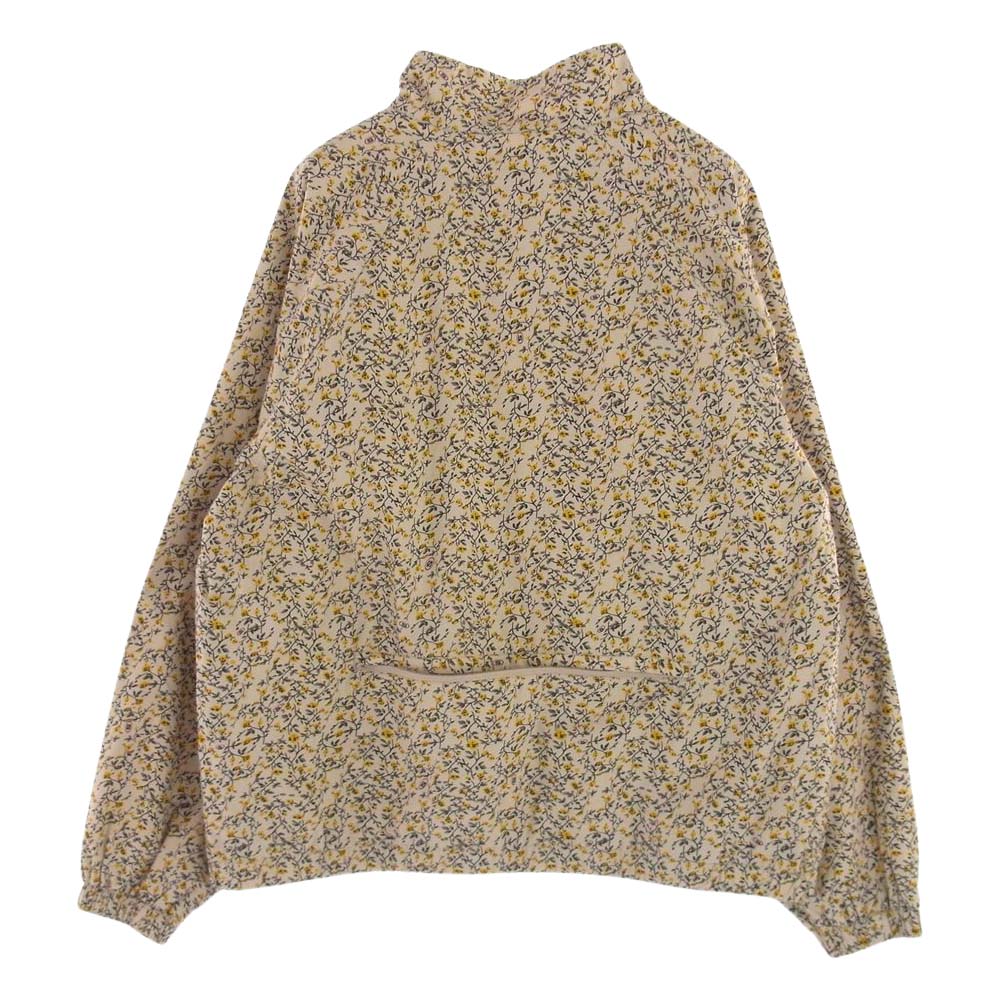 Supreme シュプリーム 23SS Raglan Utility Jacket ラグラン ユーティリティ ナイロン ジャケット フローラル 花柄  総柄 フラワー オフホワイト系 イエロー系 L【極上美品】【中古】