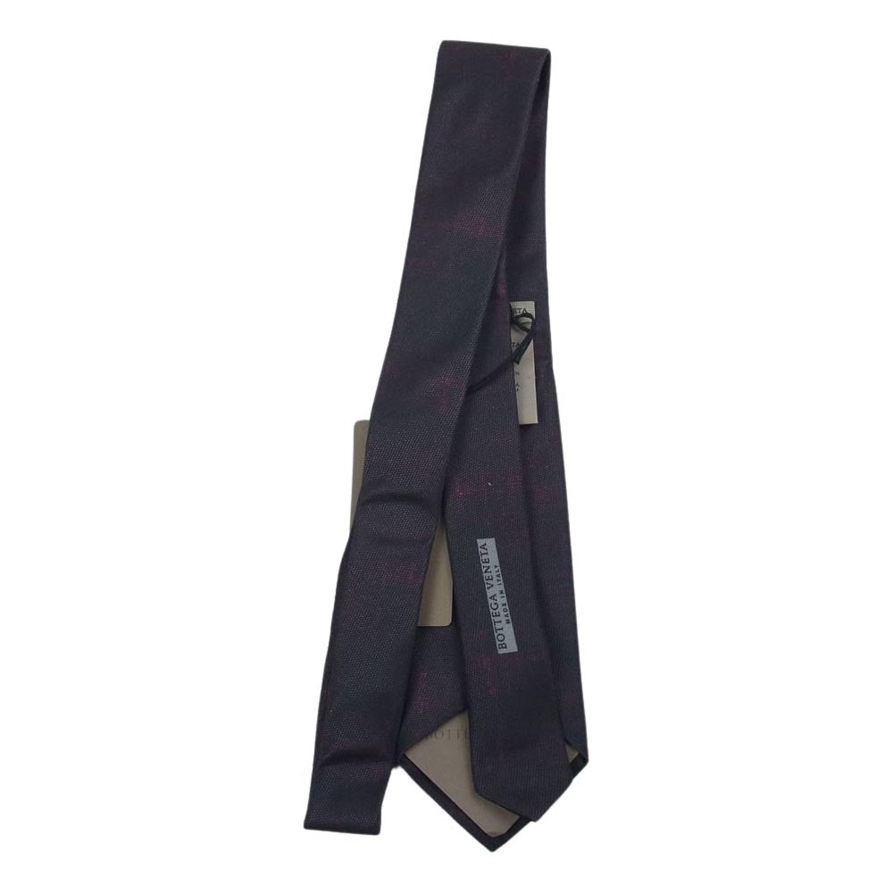 BOTTEGAVENETA ボッテガヴェネタ シルク ネクタイ グレー系【中古】