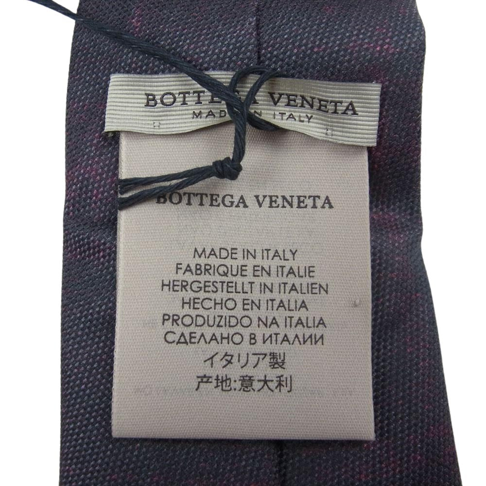 BOTTEGAVENETA ボッテガヴェネタ シルク ネクタイ グレー系【中古】