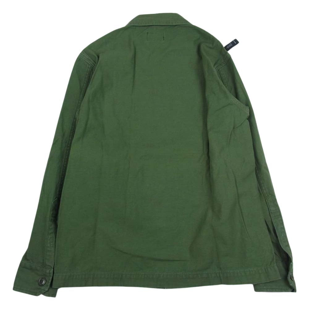 WTAPS ダブルタップス 171LTDT-SHM02 HBT L/S SHIRTS ミリタリー シャツ  グリーン系 2【中古】