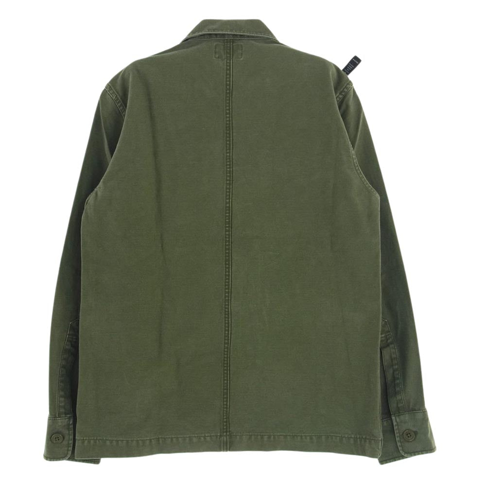 WTAPS ダブルタップス 13SS 131LTDT-SHM01 BUDS L/S SHIRTS ミリタリー シャツ カーキ系 2【中古】