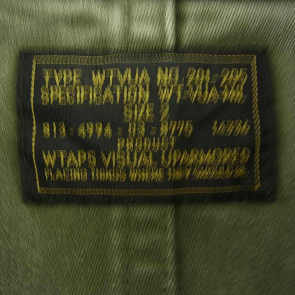WTAPS ダブルタップス 13SS 131LTDT-SHM01 BUDS L/S SHIRTS ミリタリー シャツ カーキ系 2【中古】