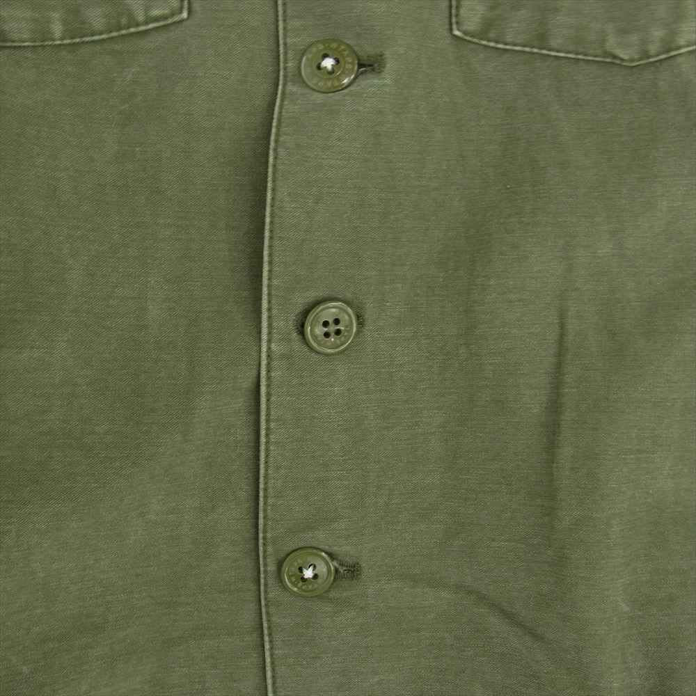 WTAPS ダブルタップス 13SS 131LTDT-SHM01 BUDS L/S SHIRTS ミリタリー シャツ カーキ系 2【中古】